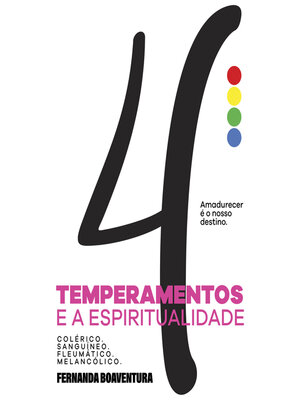 cover image of 4 Temperamentos e a Espiritualidade